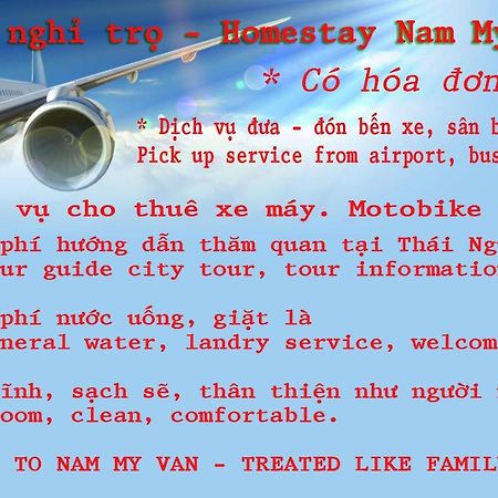Nam My Van Homestay Thái Nguyên Exterior foto